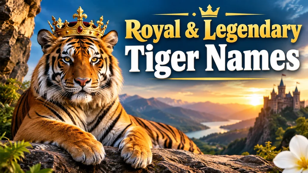 Royal & Legendary Tiger Names