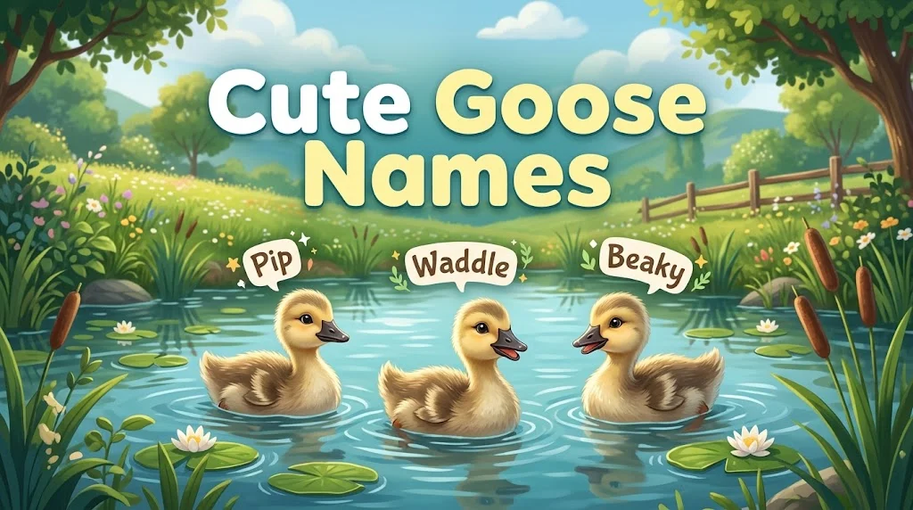 Cute Goose Names