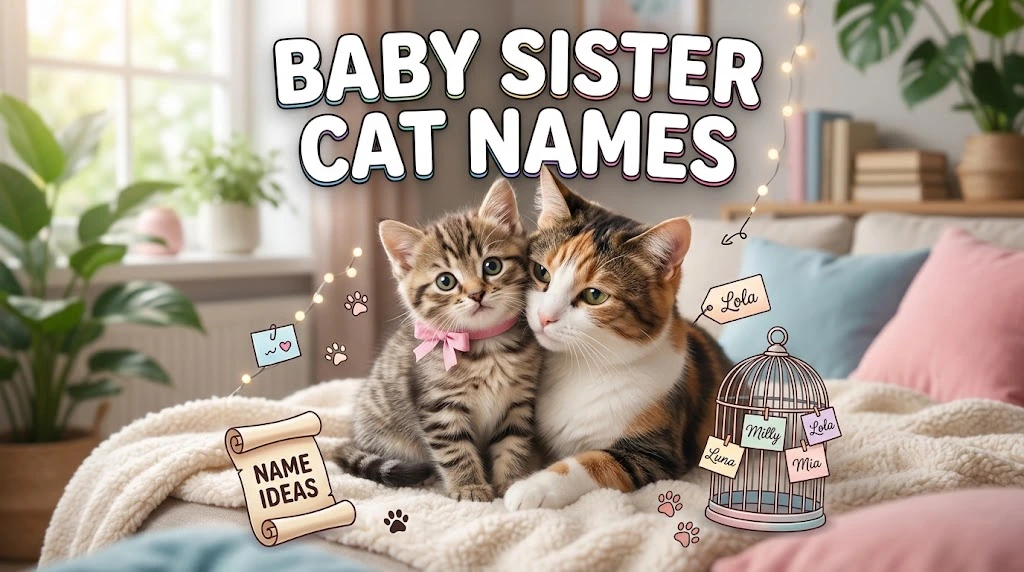Baby Sister Cat Names